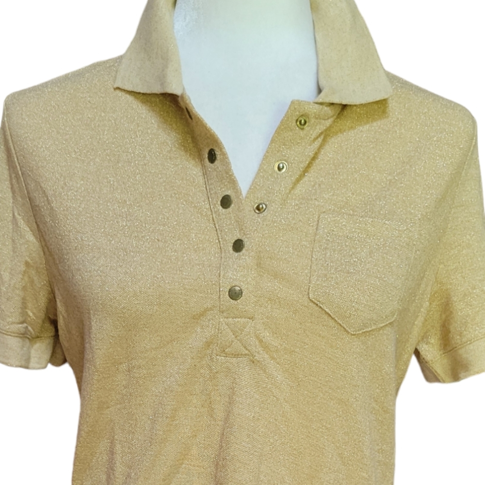 METALLIC SHIMMER POLO
